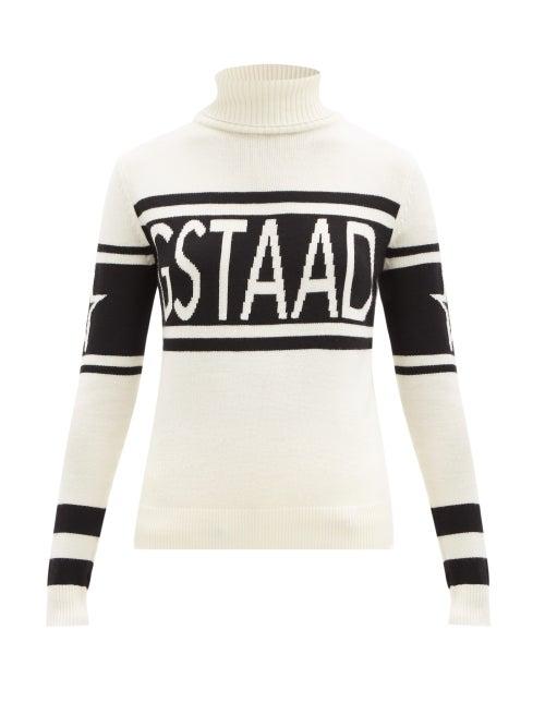 Matchesfashion.com Perfect Moment - Schild Roll-neck Wool Sweater - Womens - White