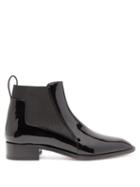Matchesfashion.com Christian Louboutin - Marmada Patent Leather Chelsea Boots - Womens - Black