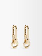 Otiumberg - Carabiner Loop 14kt Gold-vermeil Earrings - Womens - Yellow Gold