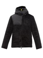 2 Moncler 1952 - Hamura Reversible Quilted Down And Fleece Coat - Mens - Black