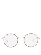 Matchesfashion.com The Row - X Oliver Peoples After Midnight Round Glasses - Womens - Tortoiseshell