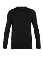 Balmain Zip-fastening Wool-knit Sweater