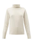 Matchesfashion.com Margaret Howell - Roll Neck Cashmere Sweater - Womens - Cream