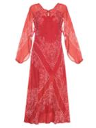 Mes Demoiselles Bonita Bandana-print Maxi Dress