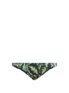 Matchesfashion.com Reina Olga - Selvaggia Jungle Print Bikini Briefs - Womens - Green Multi