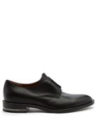 Givenchy Chain-midsole Slip-on Leather Derby Shoes