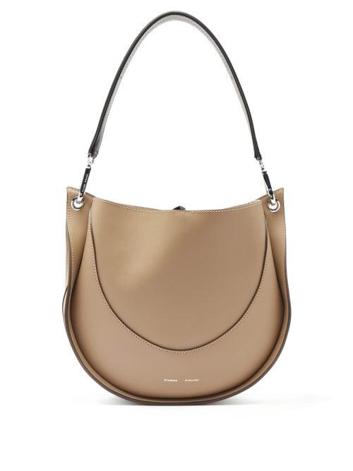Matchesfashion.com Proenza Schouler - Hobo Small Leather Shoulder Bag - Womens - Grey