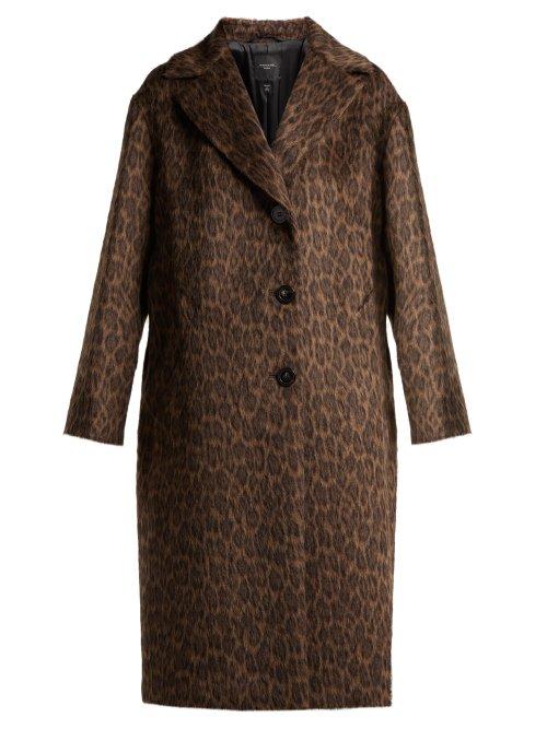 Matchesfashion.com Weekend Max Mara - Porta Coat - Womens - Animal