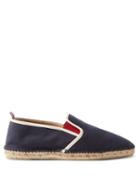 Castaer - Julian Canvas And Jute Espadrilles - Mens - Navy