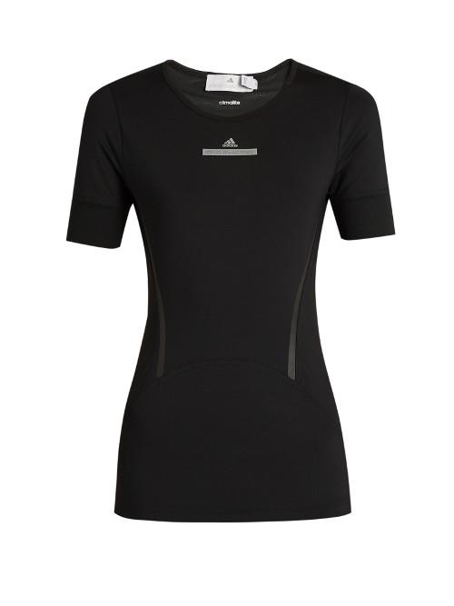 Adidas By Stella Mccartney Run Short-sleeved Performance T-shirt