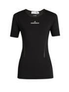 Adidas By Stella Mccartney Run Short-sleeved Performance T-shirt