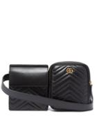 Matchesfashion.com Gucci - Gg Marmont Leather Belt Bag - Mens - Black