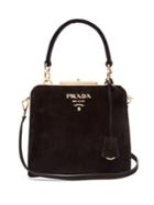 Prada Top-handle Velvet Bag