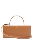 Matchesfashion.com Jil Sander - Rectangular Case Leather Handbag - Womens - Tan