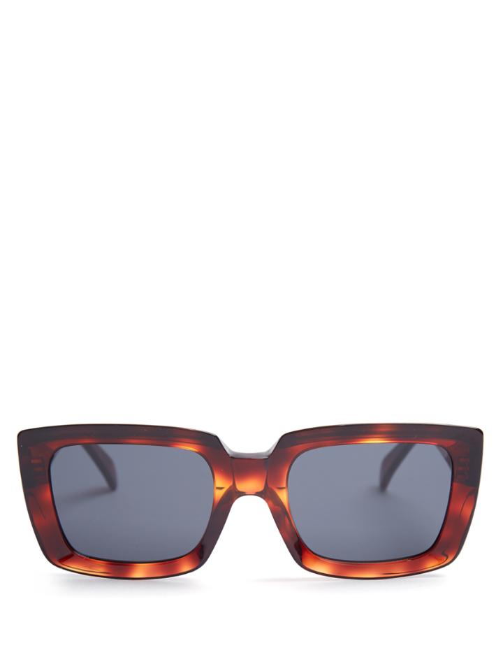 Céline Eyewear Kate Rectangle-frame Acetate Sunglasses