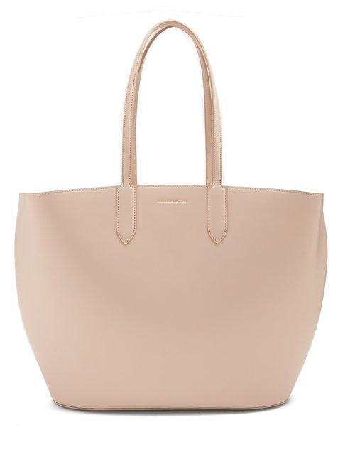 Matchesfashion.com Alexander Mcqueen - East West Leather Tote - Womens - Nude