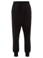 Matchesfashion.com Y-3 - Classic Double Pocket Cotton Jersey Track Pants - Mens - Black