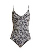 Matteau The Scoop Maillot Blossom-print Swimsuit