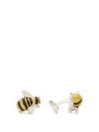 Matchesfashion.com Deakin & Francis - Bee Sterling-silver Cufflinks - Mens - Yellow