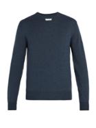 Maison Margiela Elbow-patch Wool And Cotton-blend Sweater