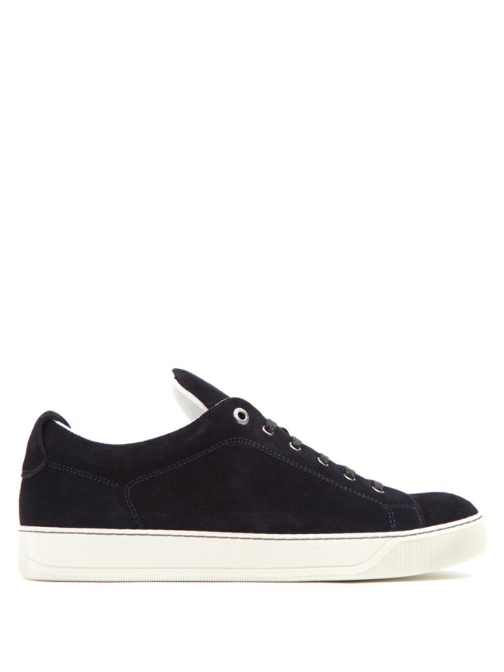 Lanvin Suede Low-top Trainers