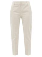 Max Mara - Folgore Trousers - Womens - Light Beige