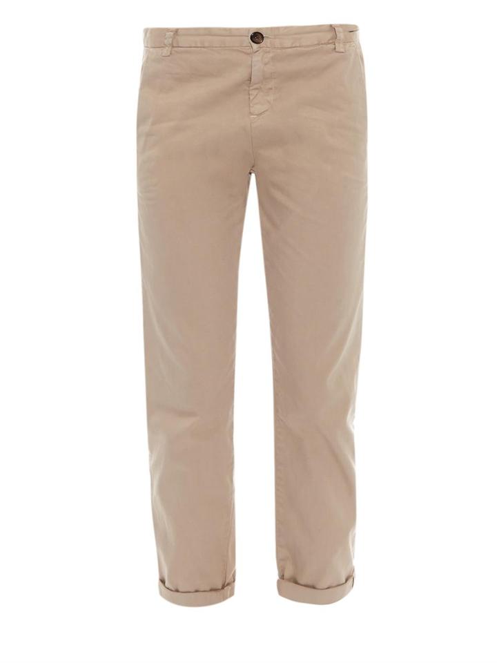 Current/elliott The Captain Mid-rise Straight Chinos Trousers