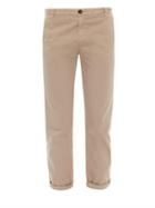 Current/elliott The Captain Mid-rise Straight Chinos Trousers