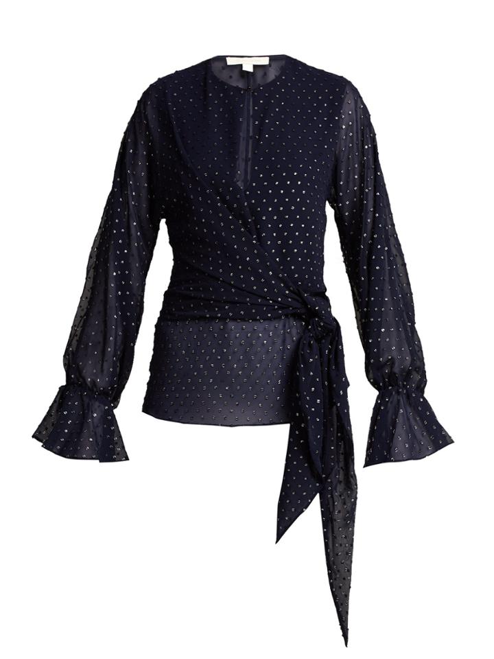 Jonathan Simkhai Tie-front Blouse