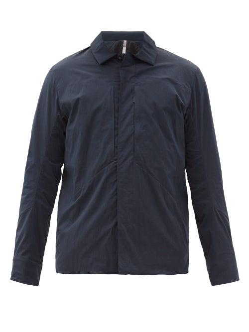 Matchesfashion.com Veilance - Mionn Shell Overshirt - Mens - Dark Navy