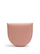 Matchesfashion.com Valextra - Grained Leather Coin Purse - Mens - Pink