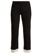 Ann Demeulemeester Cropped Wool Trousers