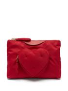 Matchesfashion.com Anya Hindmarch - Chubby Heart Pouch - Womens - Red