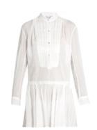 Matchesfashion.com Thierry Colson - Lizbeth Embroidered Cotton Dress - Womens - White