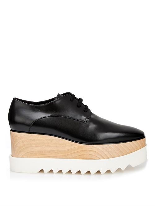 Stella Mccartney Elyse Lace-up Platform Shoes