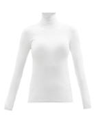 Stella Mccartney - Roll-neck Jersey Top - Womens - White