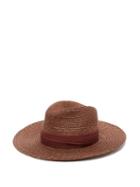 Matchesfashion.com Lola Hats - Fold Back Straw Hat - Womens - Brown