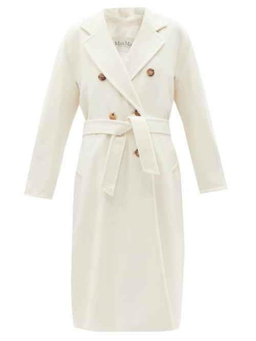 Ladies Rtw Max Mara - Madame Coat - Womens - Ivory