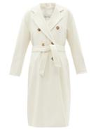 Ladies Rtw Max Mara - Madame Coat - Womens - Ivory