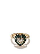 Yvonne Lon - Topaz, Malachite & 9kt Gold Ring - Womens - Green