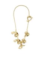 Matchesfashion.com Valentino - 3 D Flower Pendant Necklace - Womens - Gold