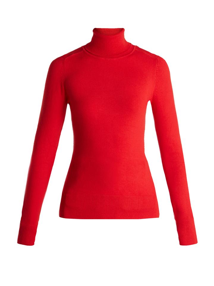 Joostricot Roll-neck Cotton-blend Sweater