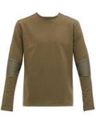 Matchesfashion.com Mammut Delta X - Zun Ml Long Sleeved Cotton Blend Top - Mens - Khaki