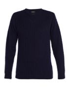 Matchesfashion.com Howlin' - Lost Spirit Ribbed Knit Wool Sweater - Mens - Navy