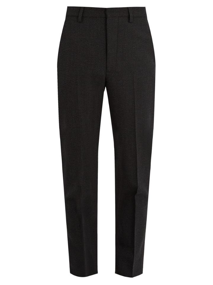 Lemaire Mid-rise Slim-leg Wool Trousers