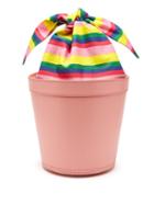 Matchesfashion.com Staud - Britt Leather Bucket Bag - Womens - Pink Multi