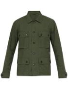 Matchesfashion.com President's - Salvation Washed Cotton Jacket - Mens - Khaki