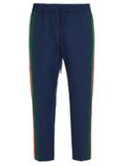 Gucci Side-stripe Wool-blend Trousers