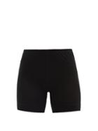 Ladies Lingerie About - High-rise Wool Shaping Shorts - Womens - Black