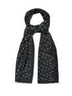 Givenchy Floral-print Cotton And Silk-blend Scarf